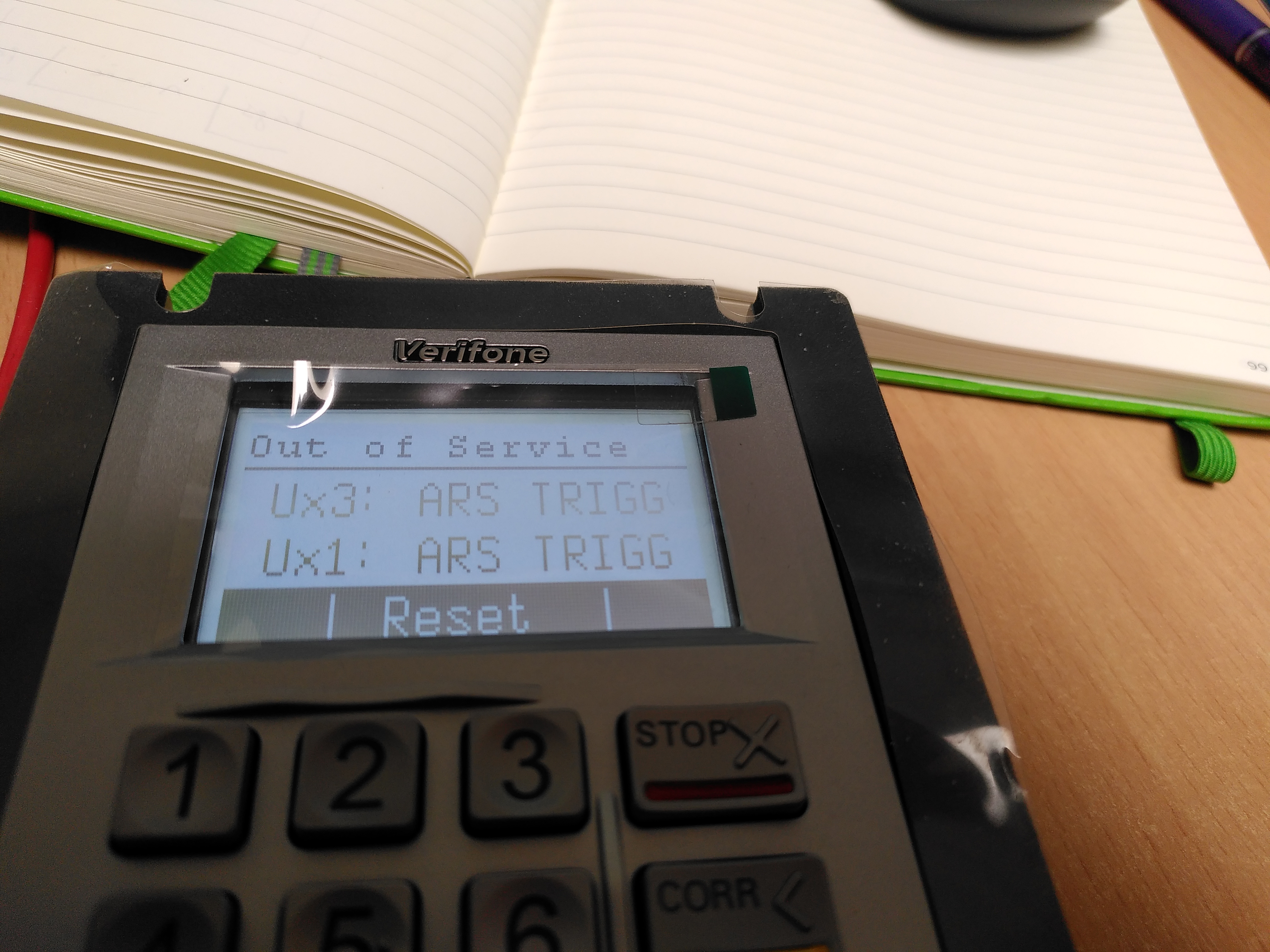 Programmation d'un terminal de paiement pour des casiers connect